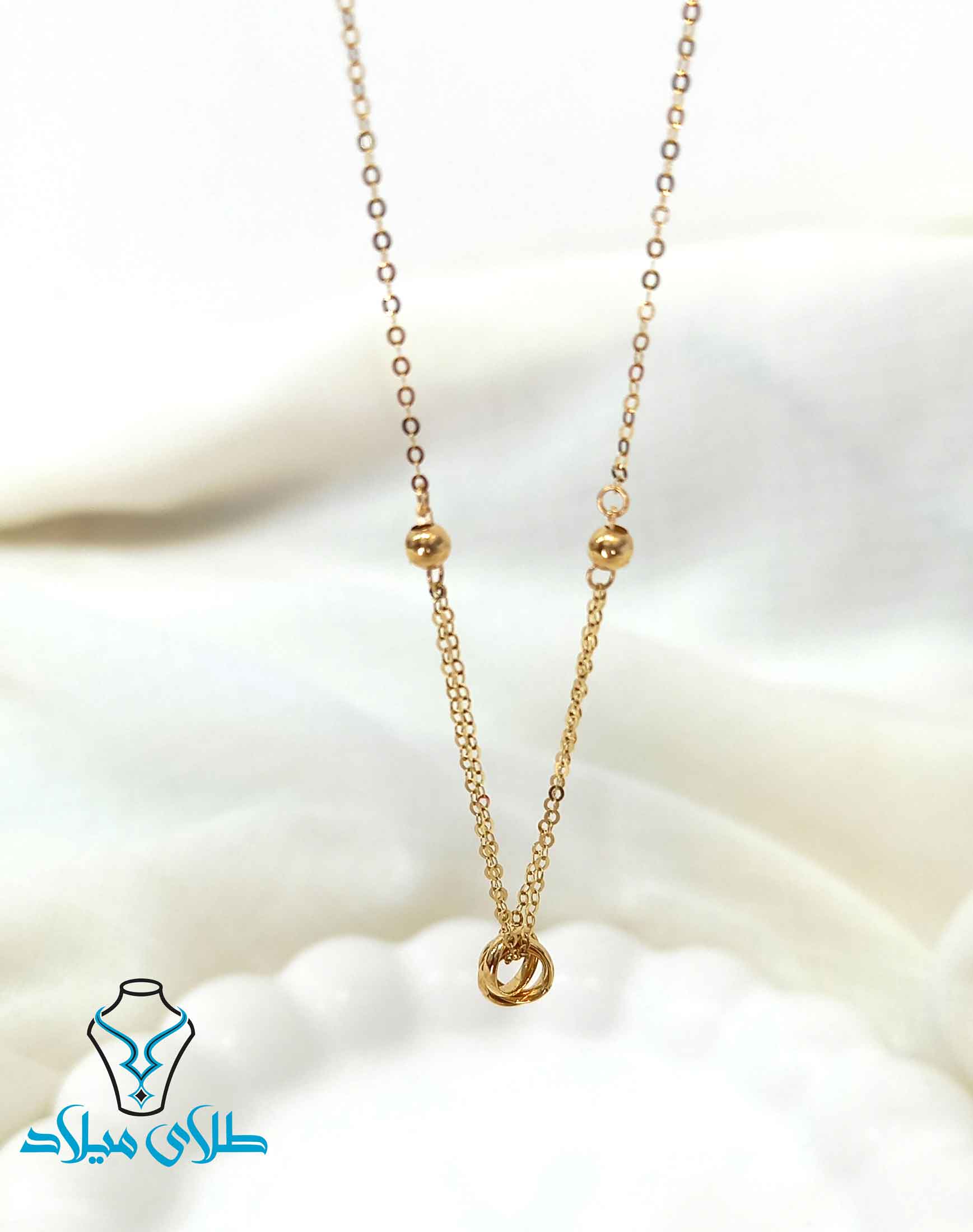 خرید گردنبند طلا کد30