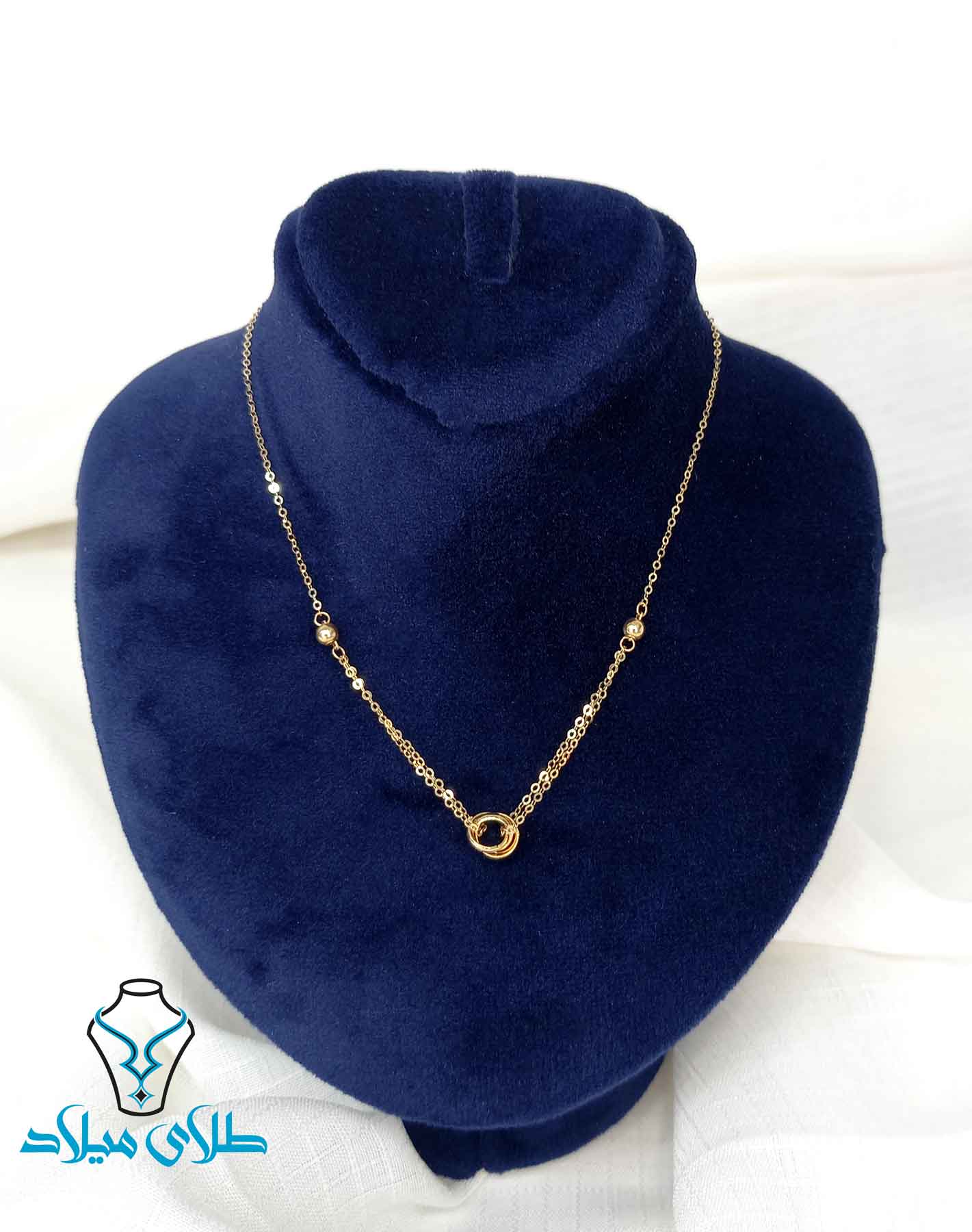 گردنبند طلا کد30 گالری میلادزر