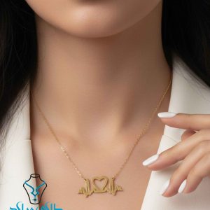 خرید گردنبند طلا کد39 از طلای میلاد