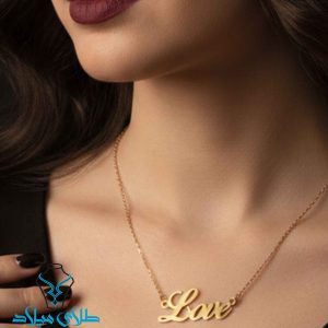 خرید گردنبند طلا کد42 از سایت میلادزر