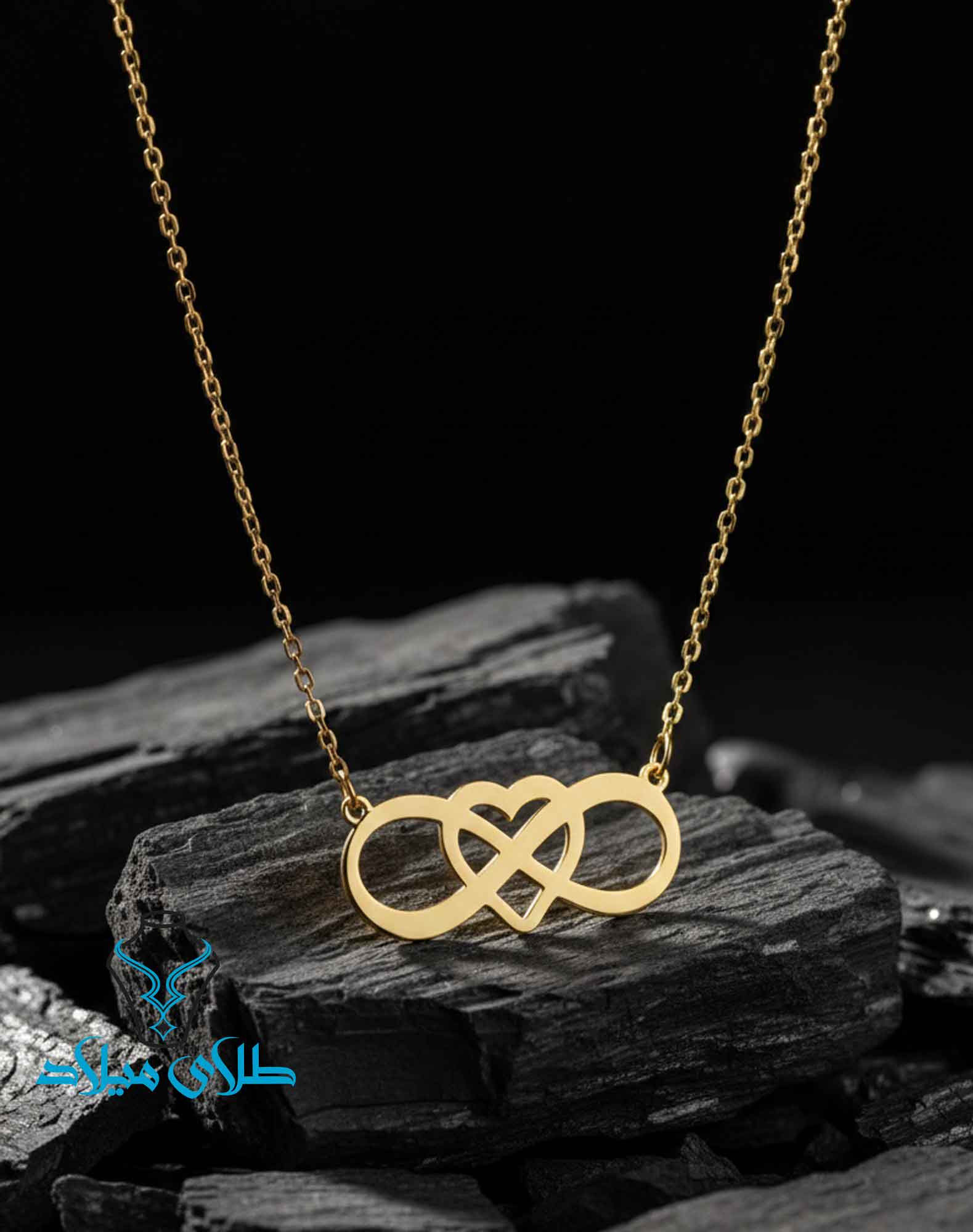 گردنبند طلا کد43 میلادزر