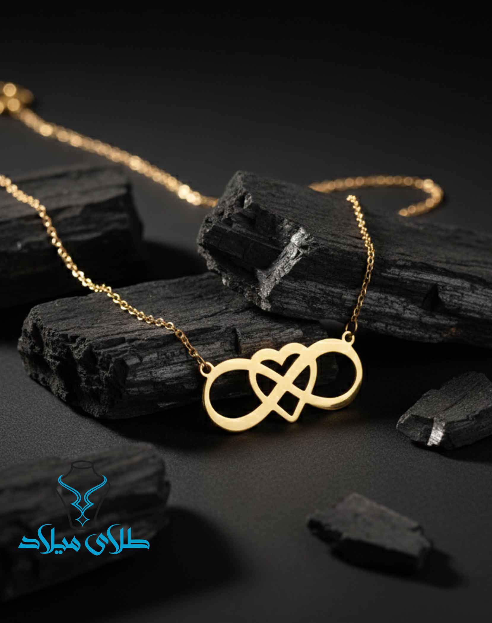 گردنبند طلا کد43