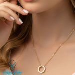 خرید گردنبند طلا کد45 از سایت میلادزر