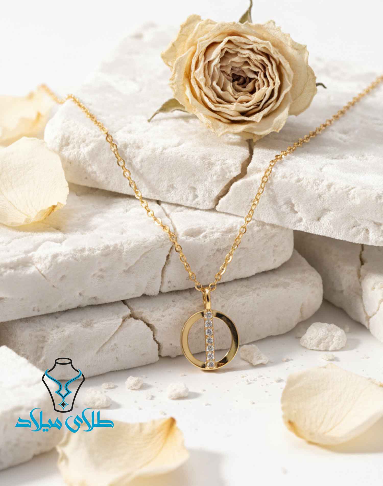 گردنبند طلا کد46 در گالری طلای میلاد