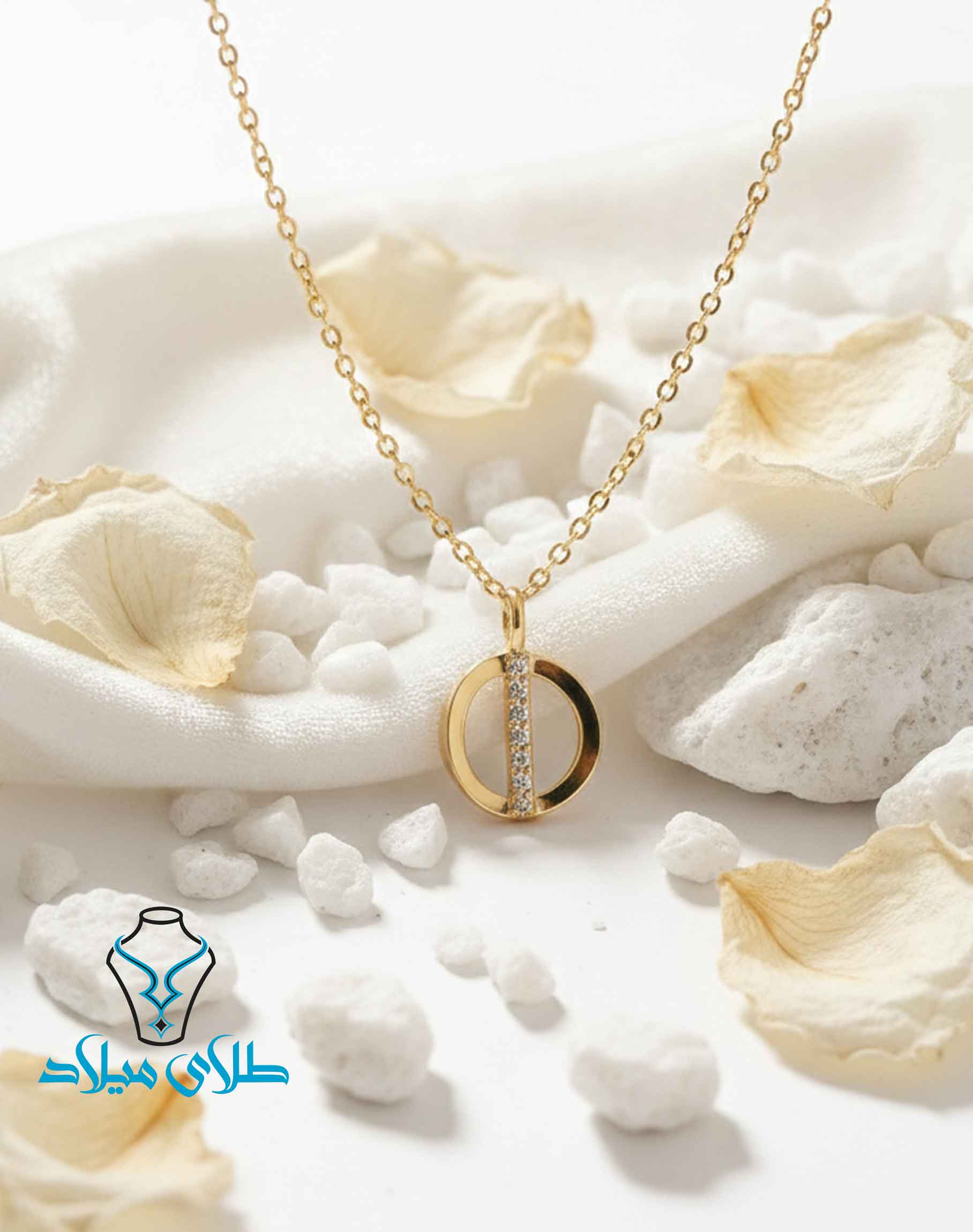 گردنبند طلا کد46 میلادزر