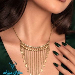 خرید گردنبند طلا کد49 از سایت میلادزر