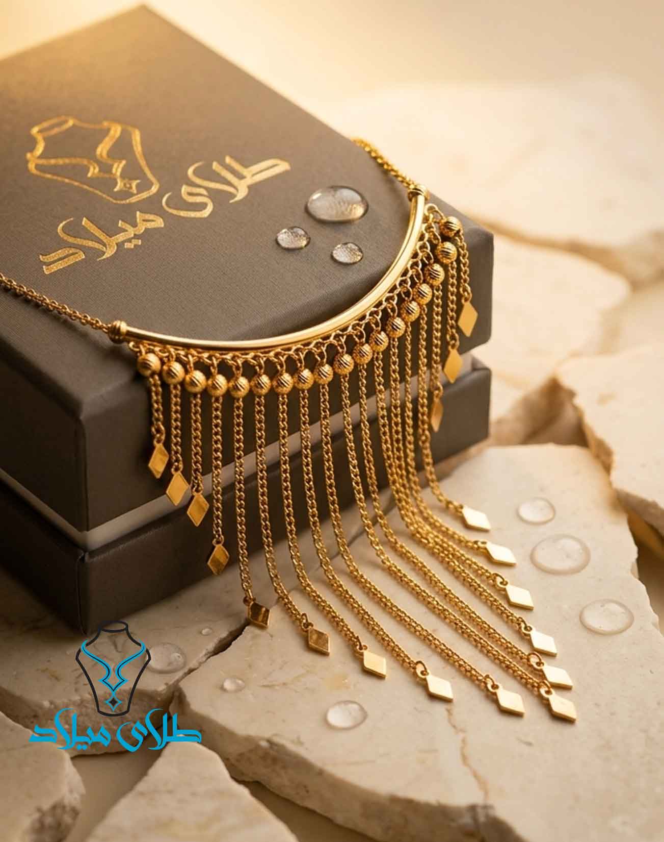گردنبند طلا کد49