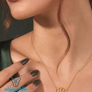 خرید گردنبند طلا کد50 از سایت میلادزر