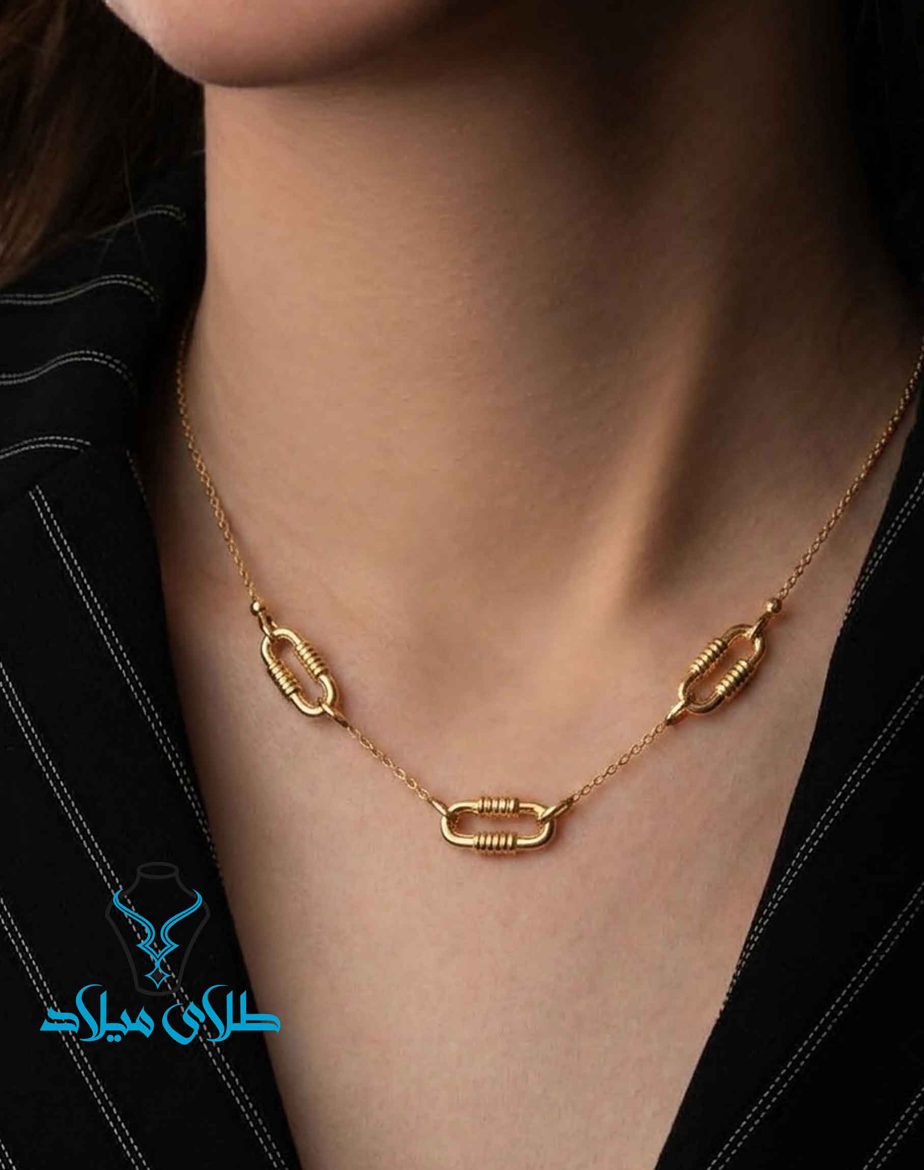 گردنبند طلا کد52 از سایت میلادزر