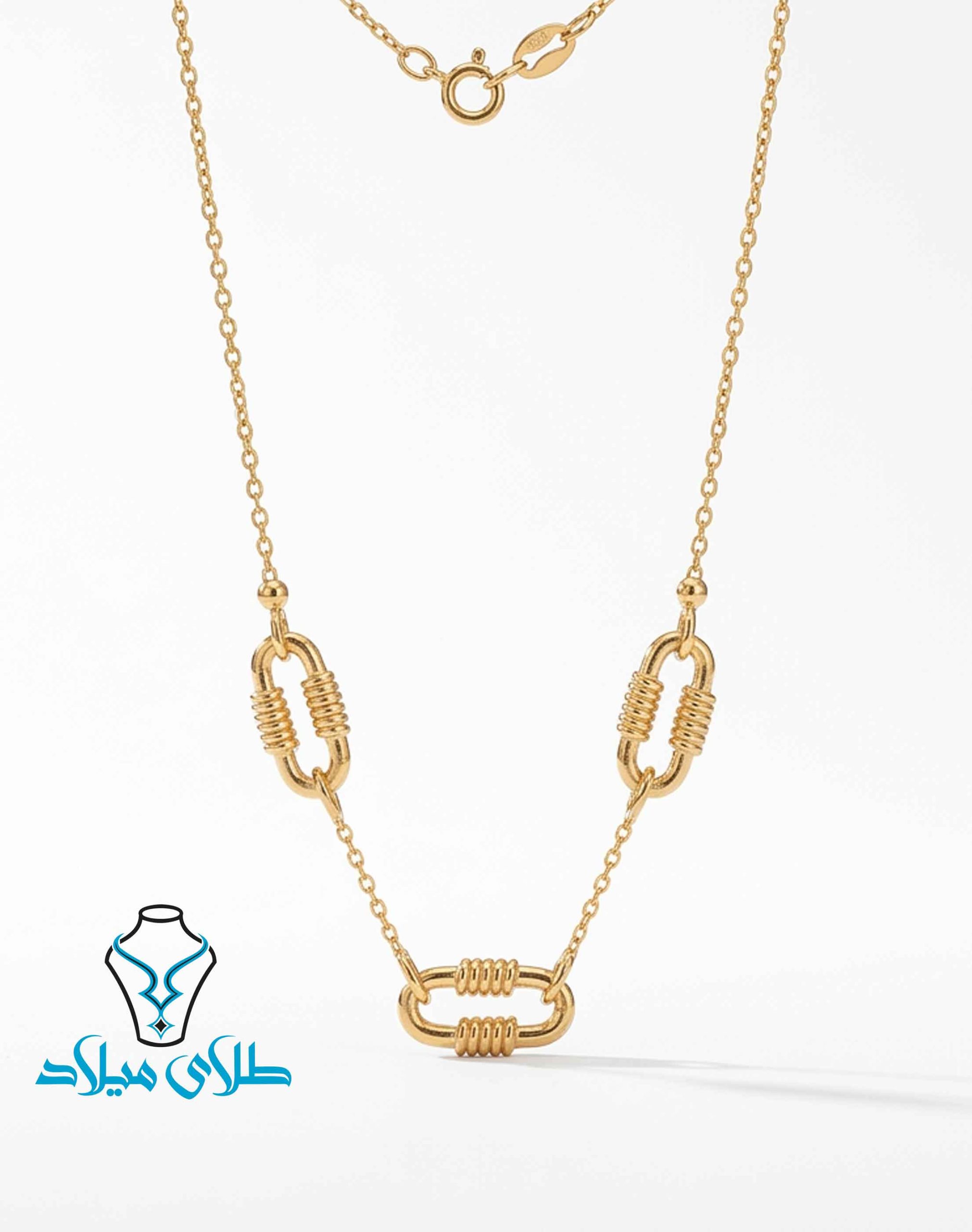 خرید گردنبند طلا کد52 از سایت میلادزر