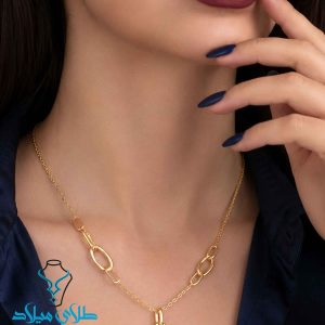 خرید گردنبند طلا کد53 از سایت میلادزر