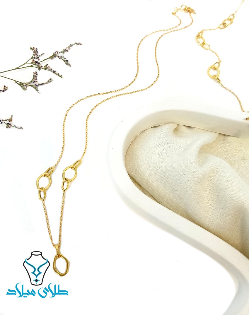 خرید نیم ست طلا کد15