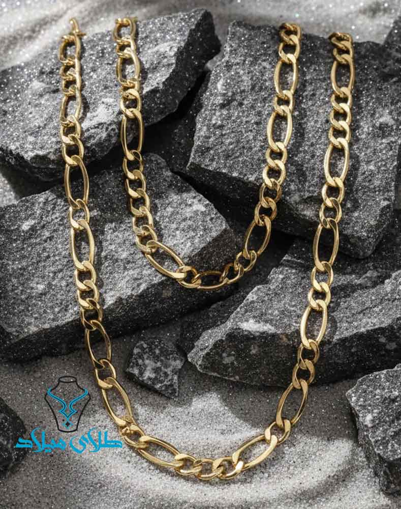 نیم ست طلا کد24 اسپرت