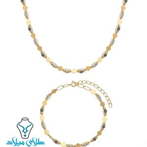 خرید نیم ست طلا کد32 از سایت میلادزر