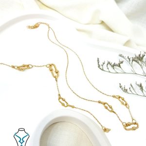 خرید نیم ست طلا کد13 میلادزر