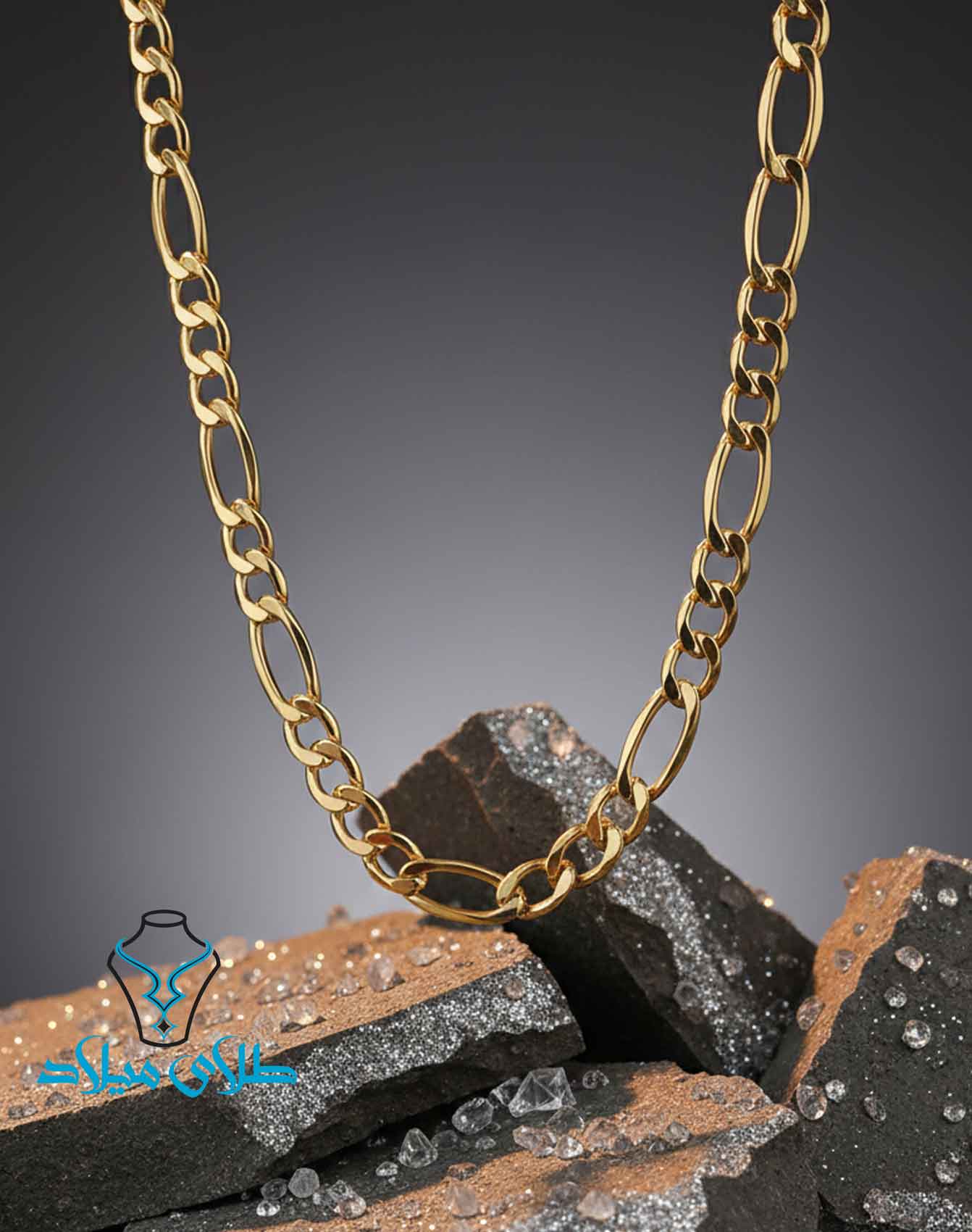 نیم ست طلا کد24 طلای میلاد