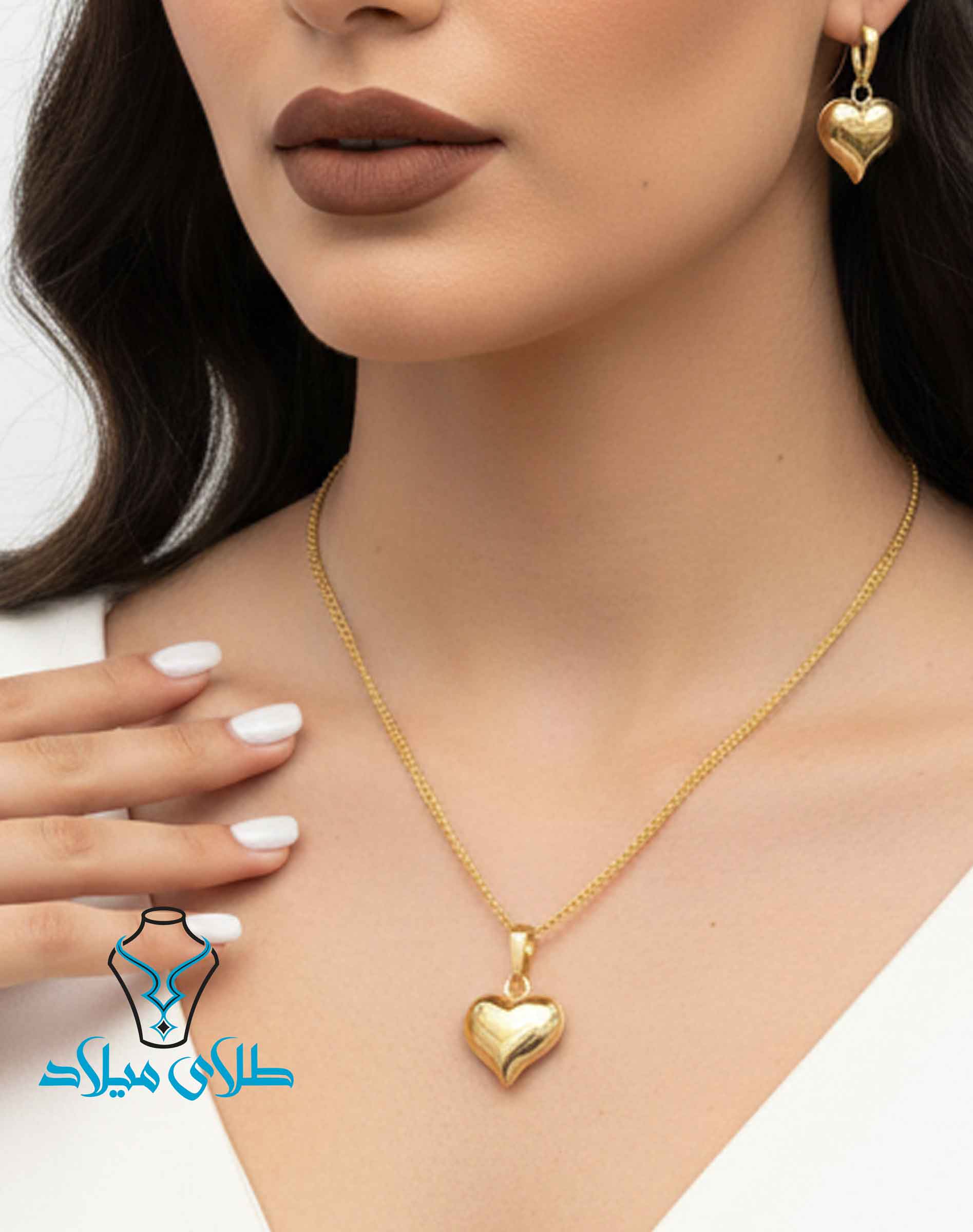 نیم ست طلا کد26