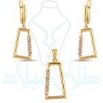 خرید نیم ست طلا کد33 از سایت میلادزر