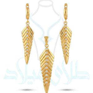 خرید نیم ست طلا کد34