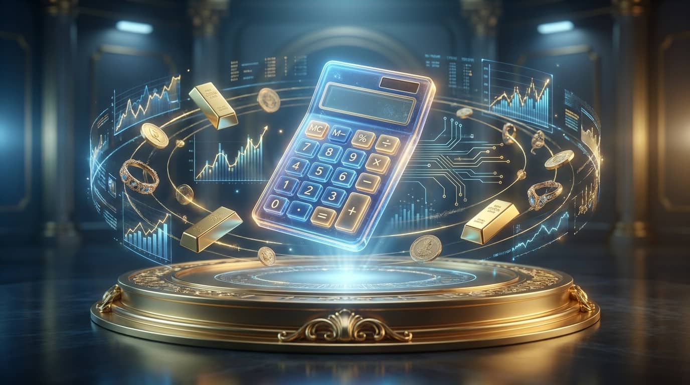 محاسبه آنلاین قیمت طلا