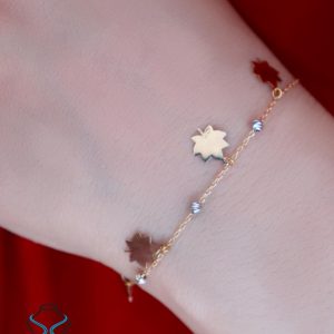 خرید دستبند طلا پاییزان