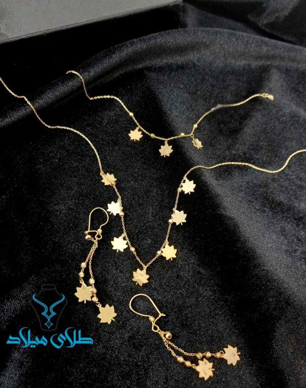 سرویس طلا پاییزان پولکی