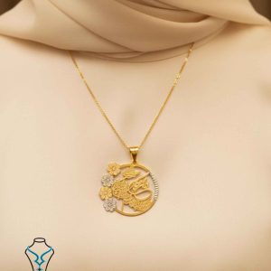 خرید پلاک طلا وان یکاد کد35 میلادزر