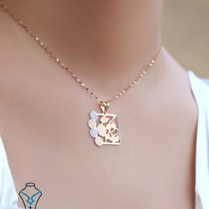 خرید پلاک طلا وان یکاد کد39
