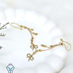 خرید گوشواره آویز طلا کد19