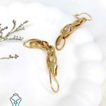 خرید گوشواره آویز طلا کد21