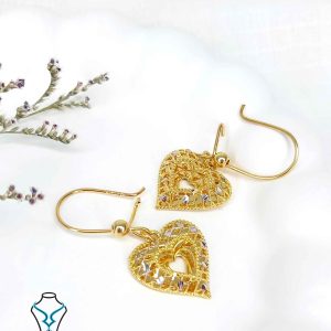 خرید گوشواره آویز طلا کد22