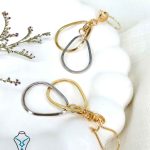 خرید گوشواره آویز طلا کد25