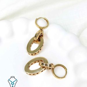 خرید گوشواره آویز طلا کد26