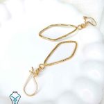 خرید گوشواره آویز طلا کد27