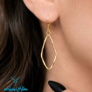 خرید گوشواره آویز طلا کد27