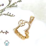 خرید پلاک طلا کد21