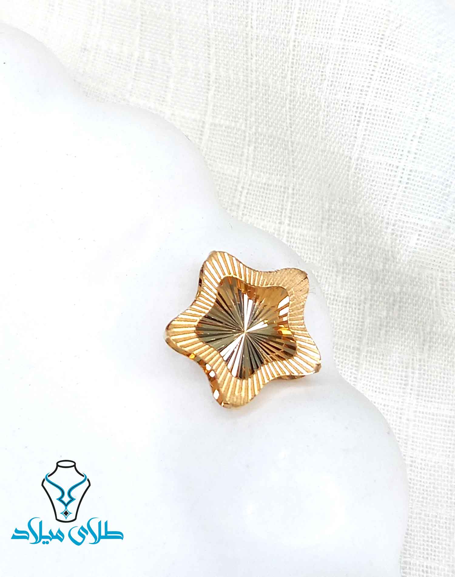 پلاک طلا کد25 میلادزر