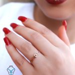 خرید انگشتر طلا کد115 میلادزر