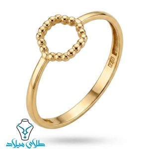 خرید انگشتر طلا کد116 از طلای میلاد