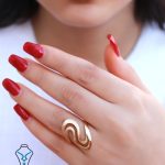 خرید انگشتر طلا کد163 میلادزر