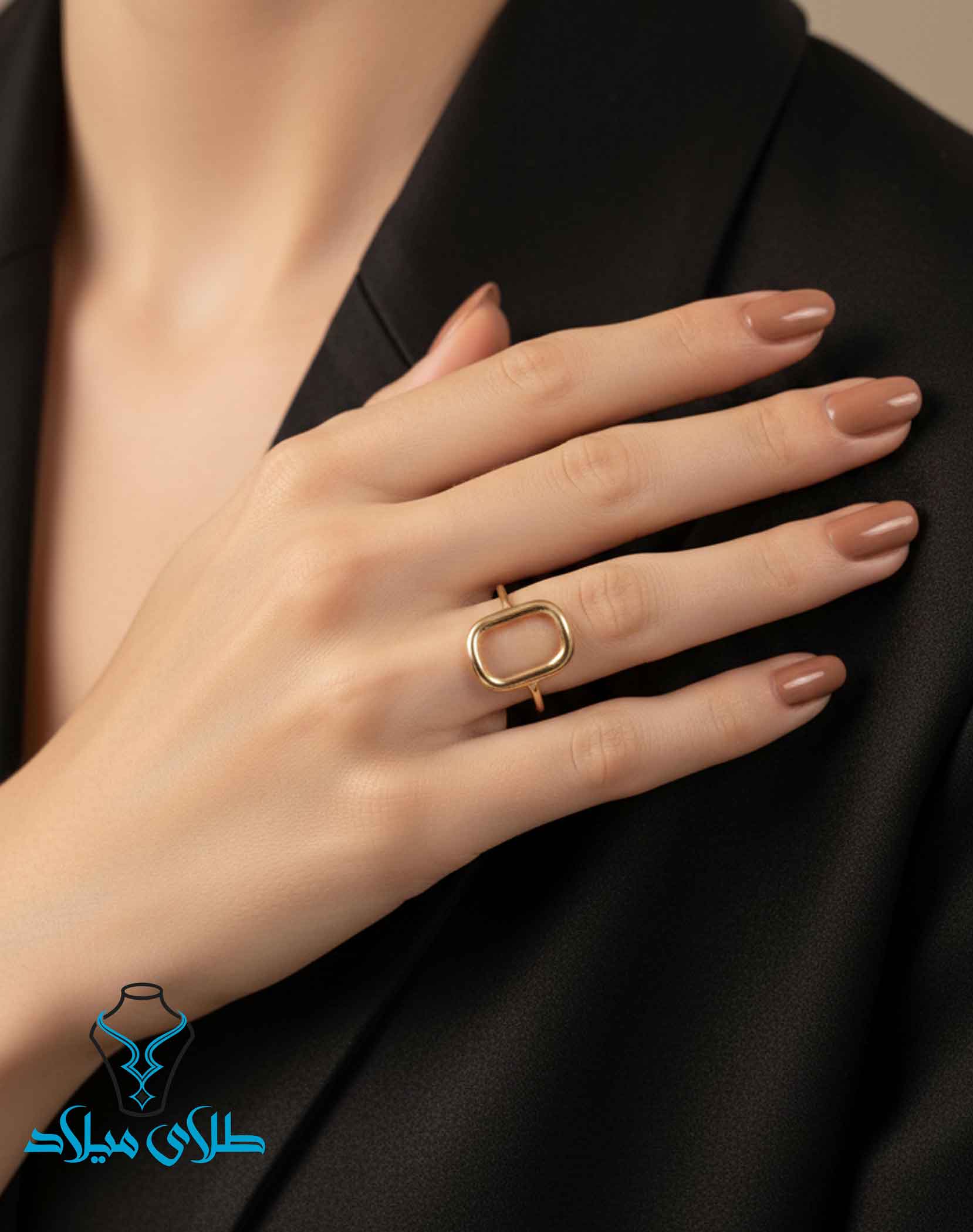 خرید انگشتر طلا کد180 میلادزر
