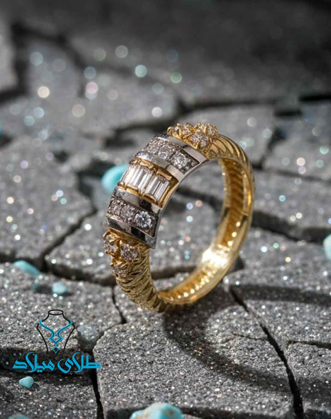 انگشتر طلا کد209 میلادزر