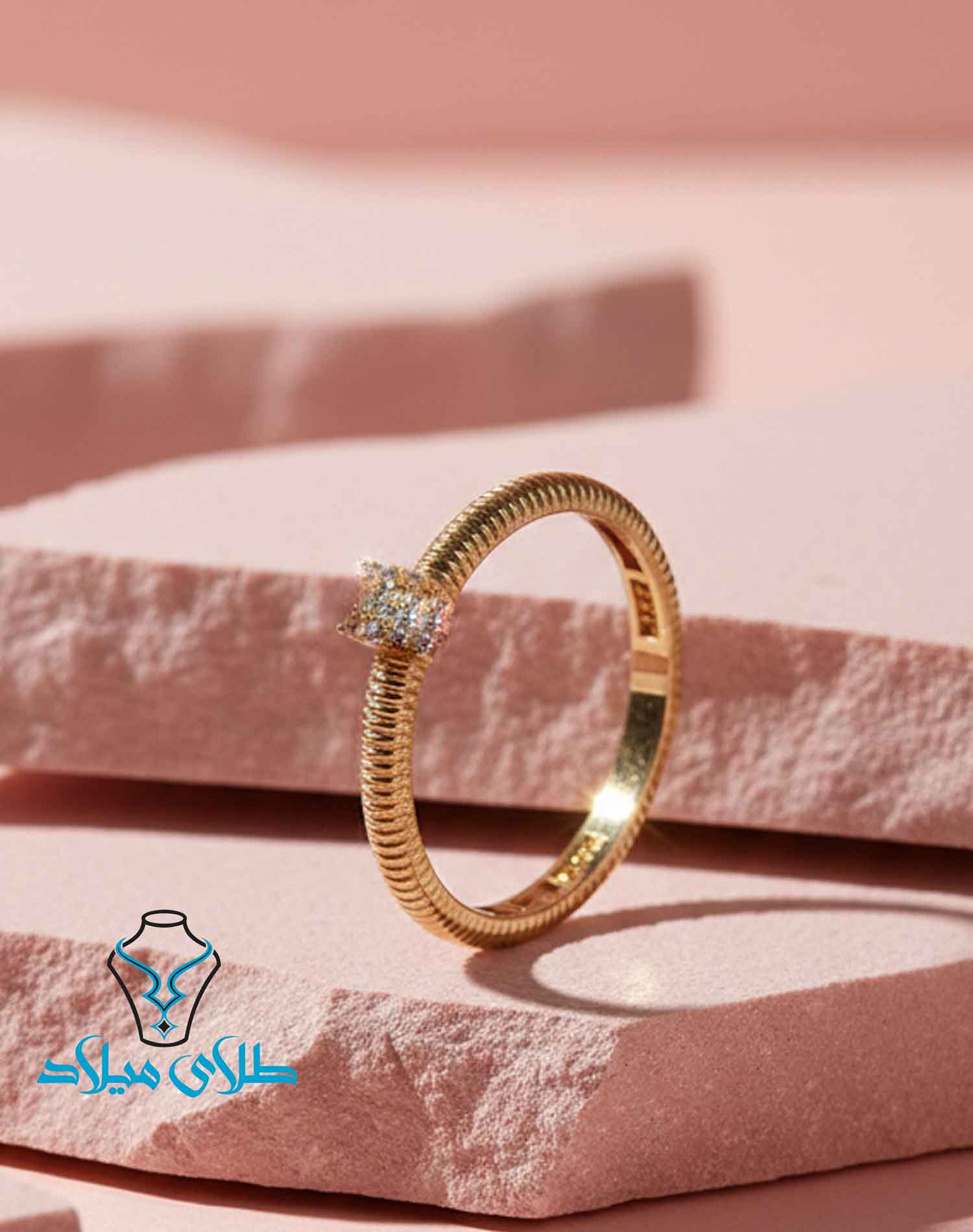 انگشتر طلا کد212 میلادزر