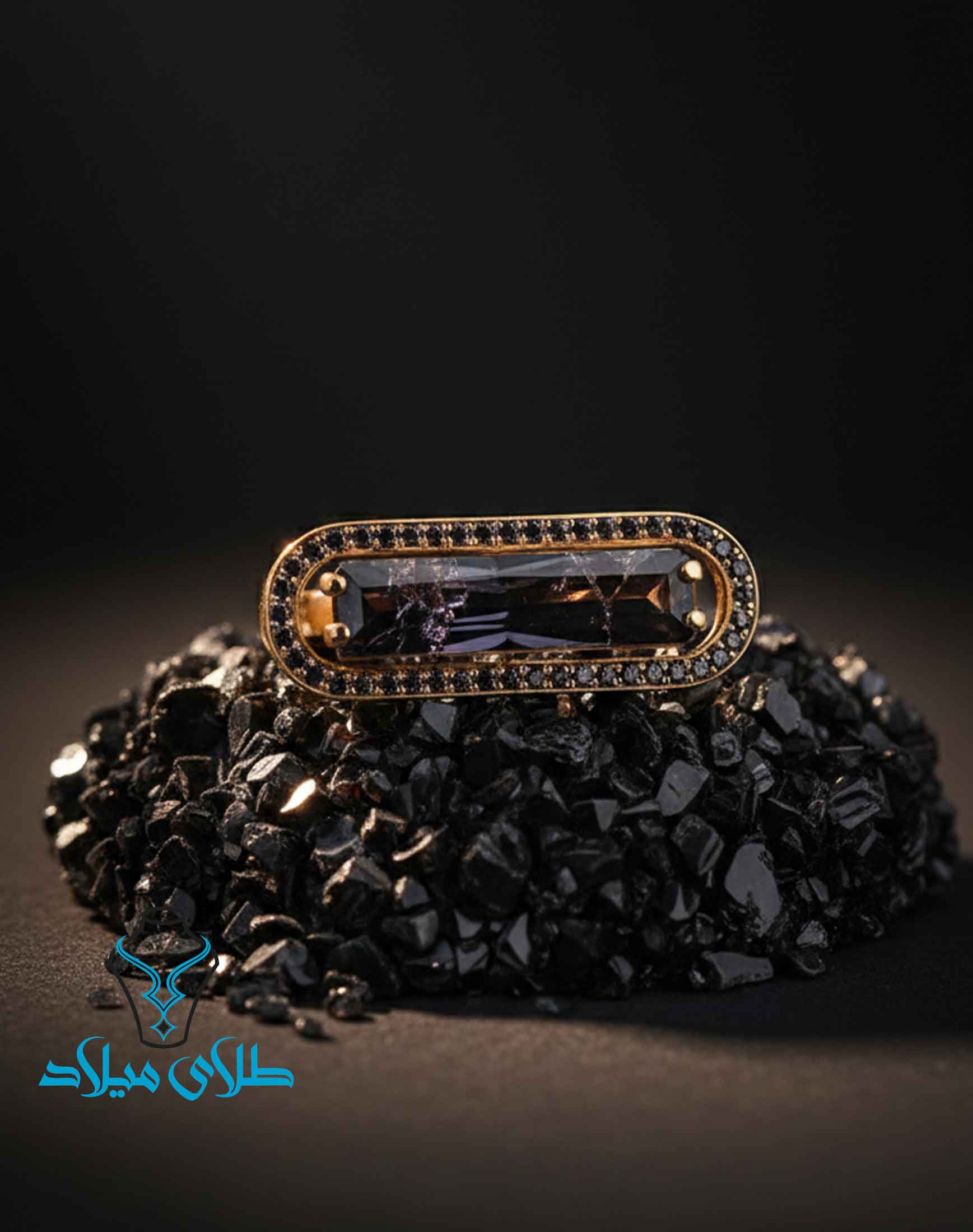 انگشتر طلا کد219 میلادزر