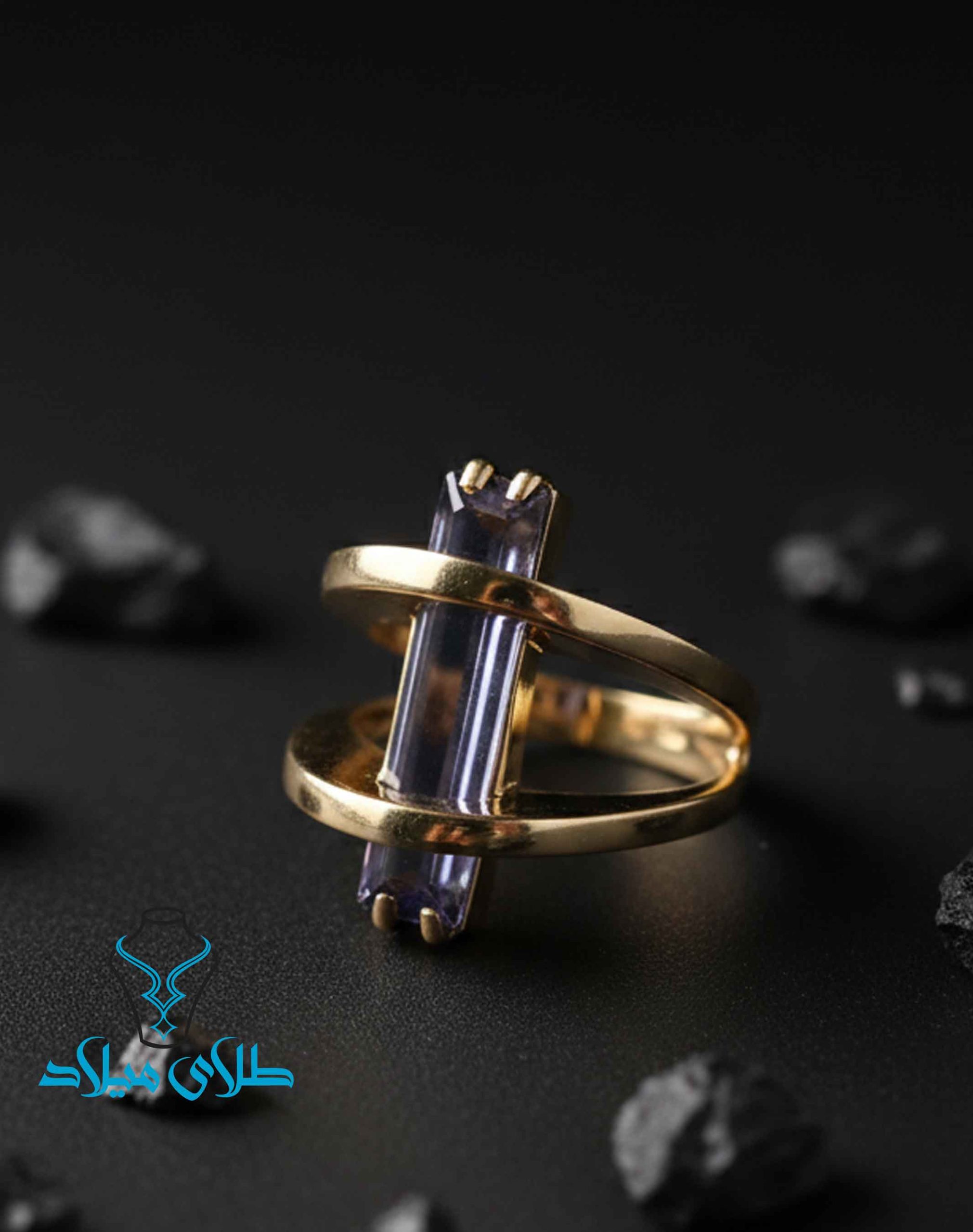 انگشتر طلا کد220 در گالری طلای میلاد