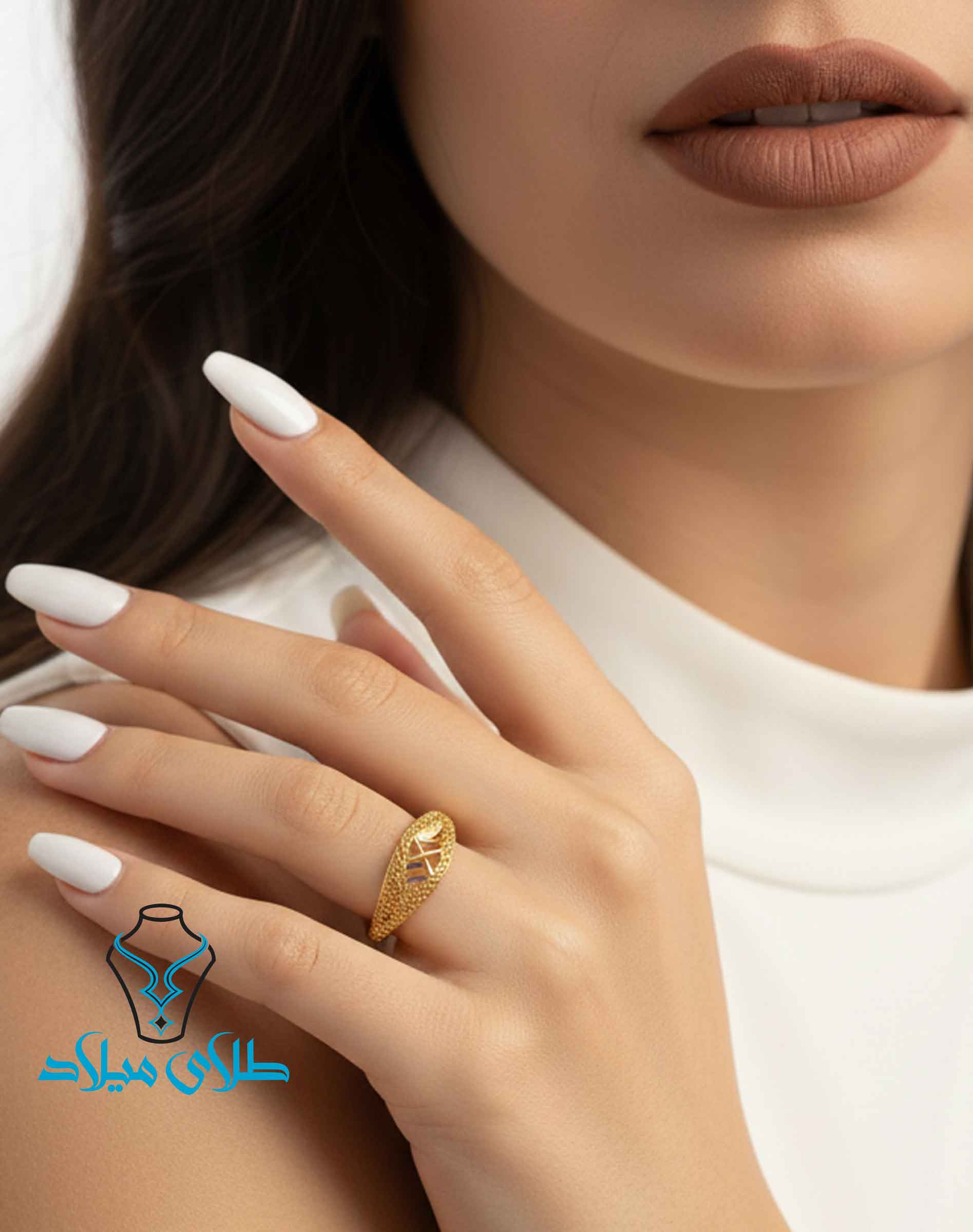 انگشتر طلا کد222 در گالری طلا میلاد