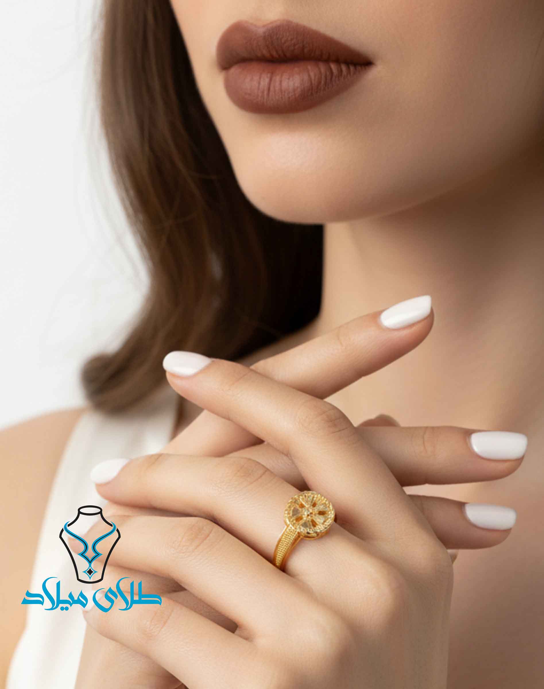 انگشتر طلا کد224 در گالری طلا میلاد