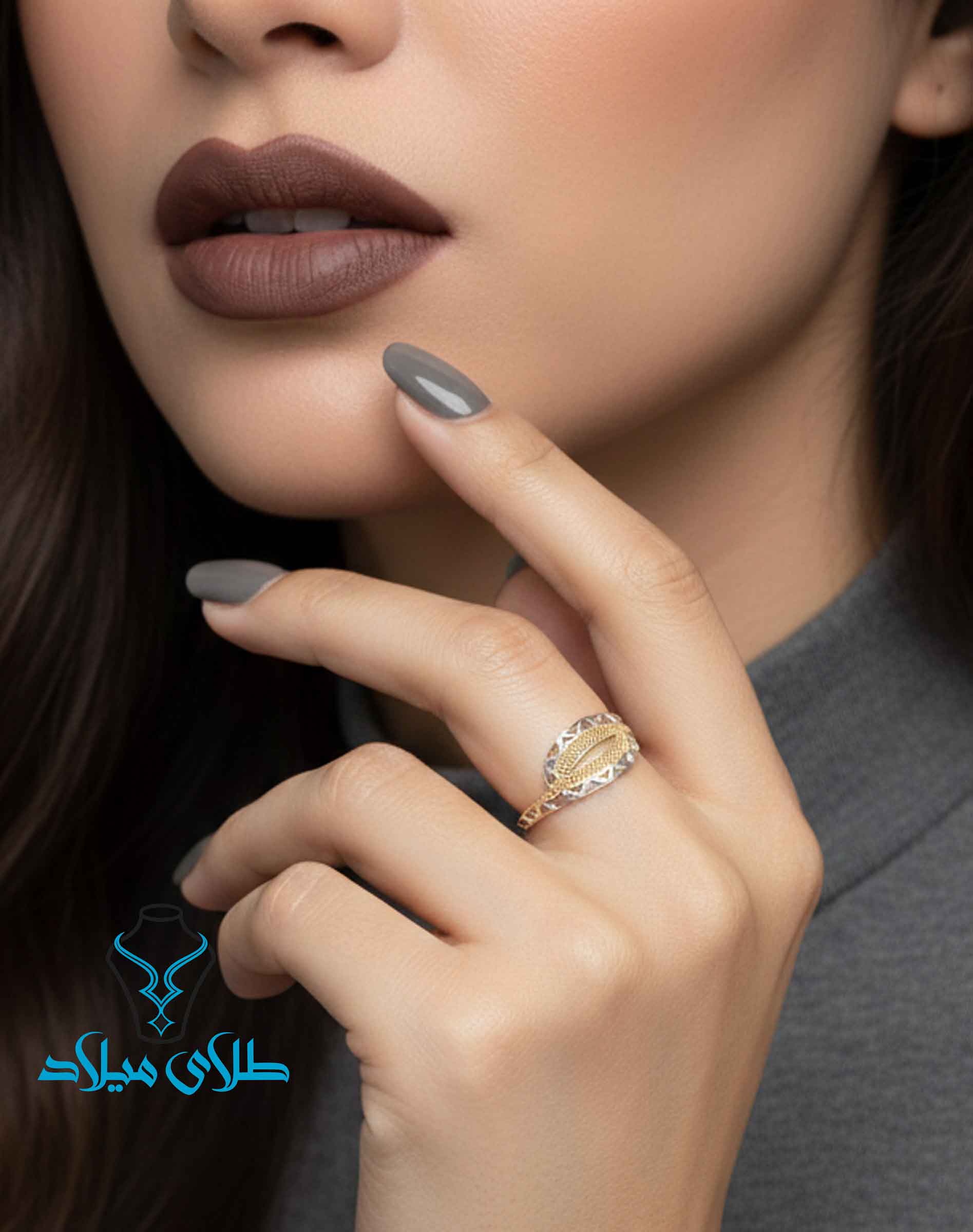 انگشتر طلا کد228 میلادگالری