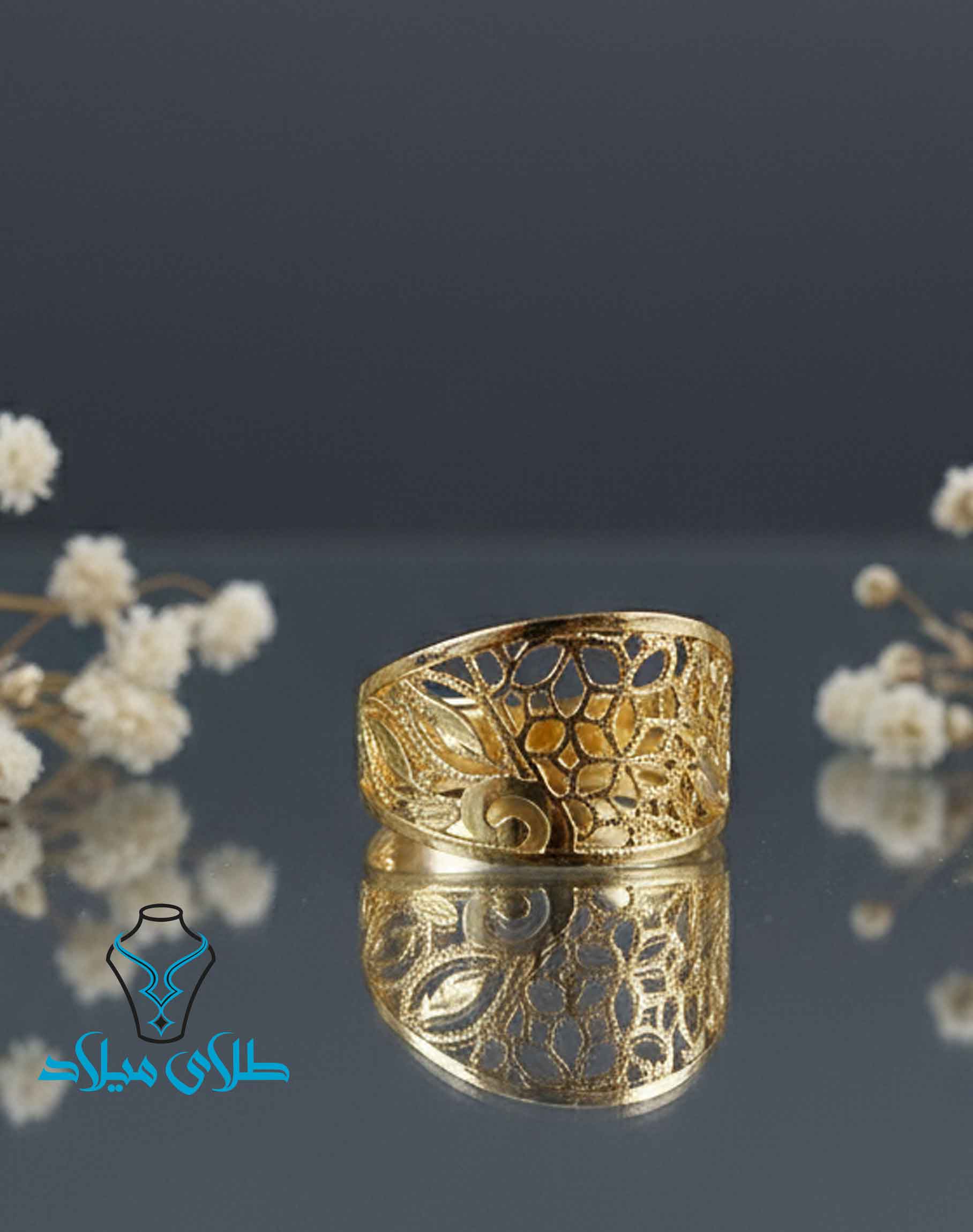 انگشتر طلا کد229 میلادزر