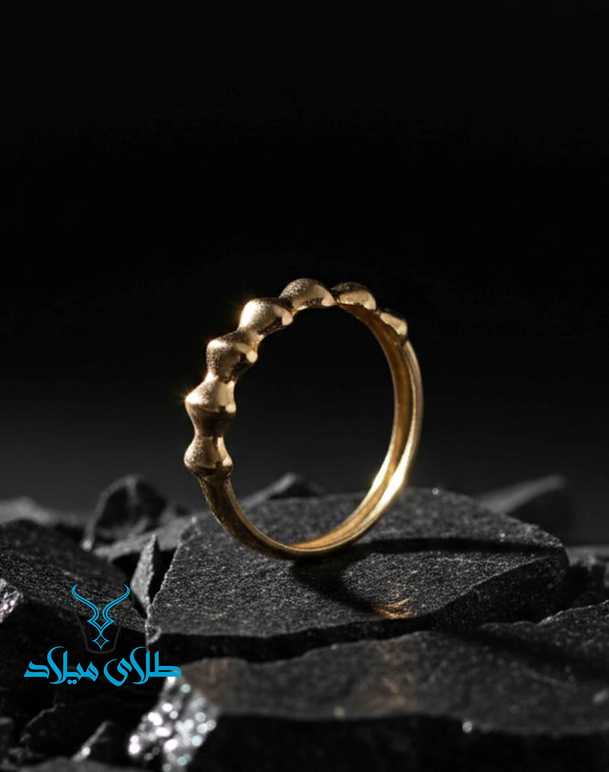 انگشتر طلا کد233 طلای میلاد
